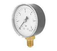 Fdit Stable Performance Hydraulic Metal Outdoor Housing, Clear Number of Markings for Simple Measurements, Useful Tool for Pressure Measurement in Hydraulic Systems