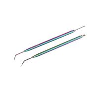 Fdit Stainless Double Steel Tab Separation Instrument for Precise Stainless Eyelets Extensions (Color)