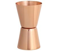 Fdit Stainless Steel Double Jigger 30ml/45ml - Heavy Duty Cocktail Measuring Cup with Brushed Finish, Tool for Bartending, Mixing Cocktails, Spirits, and Alcohol Drinks