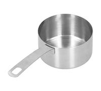 Fdit Stainless Steel Measuring Cup, Kitchen Baking Cooking Set with Clear Volume Scale for Measuring Powder Coffee Flour (1cup)