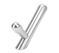 Fdit Stainless Steel T Bar Massage Tool, Deep Tissue Massage Pen for Neck Back Legs Pain Relief, with Comfortable Handle for Myofascial Release and Acupressure Therapy