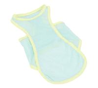 Fdit Summer Pet Vest Breathable Sleeveless Dog Shirt with Cool Mesh Fabric for Small Dogs Cats Teddy Bichon Pomeranian Schnauzer (M: Chest 41cm/16.14in, Recommended for 2.5-3.5 kg)
