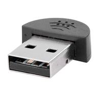 Fdit Super Mini USB 2.0 Rakstresion Mik Mic for the Portable PC - High Fidelity Sound Computer - for Silver Voice Recognition Software (Black)