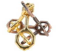 Fdit Tetrametric Jigsaw Puzzle Toy Alloy Game for Adults, Expand Your Mind