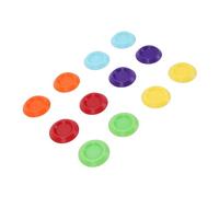 Fdit Tiny Feeding Dish, 12 Piece Mini Food Bowl Set for Isopods and Springtails, 3.3cm Plastic Feeder for Terrariums and Invertebrate Habitats