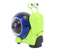 Fdit Toddler Electric Snail Toy Realistic Animal Model Varied Interactive Modes Enhance Mental Development for Family Fun Green