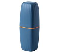 Fdit Toothbrush Travel Container, Well Sealed Detachable Toothbrush Case, Lightweight Blue PP Toothbrush Holder for Home and Travel