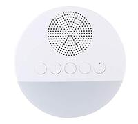 Fdit USB Charging White Noise Sleep Instrument with Soft Light for Baby and Kids Portable ABS 9cm