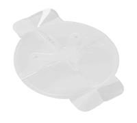 Fdit Vented Chest Seal Gauze, Emergency Adhesive Trauma Dressing for Penetrating Chest Wounds One-Way Valve Design for Outdoor Camping Hospital Use (Three Holes)
