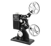 Fdit Vintage Film Projector Model, Retro Resin Movie Projector Figurine Handmade Home Decor Friends with Nostalgic