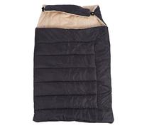 Fdit Warm Dog Sleeping Bag, Rainproof Packable Outdoor Dog Bed with Pillow for Indoor Outdoor Camping Hiking Backpacking