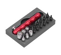 Fdit Watch Crown Pipe Removal Tool Professional Repair Accessories for Watchmakers with a Handle and Base