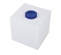 Fdit Water Holding Tank, 8 Gallon LLDPE Portable Water Tank with 100mm Large Inlet for RV Trailer Boat Camping