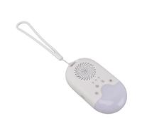 Fdit White Noise Travel Sound Machine Rechargeable Portable Baby Sound Machine Colorful Night Light Volume Adjustment Timer Memory Function Safe ABS Silicone Material