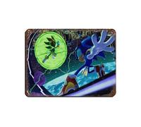 FDKLK FISH DRAGATE Sonic The Hedgehog Poster Tin Sign Vintage Metal Pub Club Cafe Bar Home Wall Art Decoration Poster Retro 12x16inch(30x40cm)