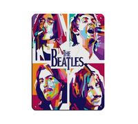 FDKLK Legendary Rock Band The Beatles Poster Tin Sign Vintage Metal Pub Club Cafe Bar Home Wall Art Decoration Poster Retro 12x16inch(30x40cm)