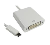 FDL 0.15M USB TYPE C TO DVI ADAPTOR CABLE (M-F)