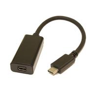 FDL 0.15M USB TYPE C TO MINI DISPLAY PORT ADAPTOR (M-F)