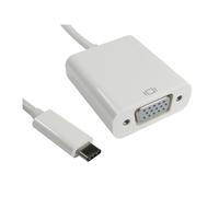 FDL 0.15M USB TYPE C TO VGA ADAPTOR CABLE (M-F)