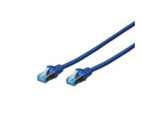 FDL 0.25M CAT.5e SHIELDED PATCH CABLE - BLUE