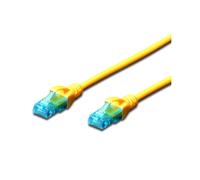 FDL 0.5M CAT.5e UTP PATCH CABLE - YELLOW