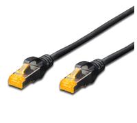 FDL 0.5M CAT.6a 10Gb S-FTP LSZH PATCH CABLE - BLACK