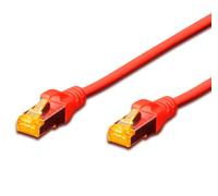 FDL 10M CAT.6a 10Gb S-FTP LSZH PATCH CABLE - RED