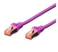 FDL 10M CAT.6a 10Gb S-FTP LSZH PATCH CABLE - VIOLET