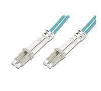 FDL 10M OM4 50/125 LC-LC DLX 2.8mm FIBRE OPTIC CABLE - AQUA