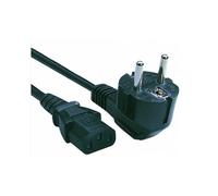 FDL 1M EUROPEAN MAINS CABLE - EURO MAINS PLUG TO C13 IEC SOCKET