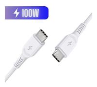 FDL 2M USB-C-C - 2 Gbps / 100W PD CHARGING CABLE (P-P) - WHITE
