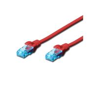 FDL 2M CAT.5e UTP PATCH CABLE - RED