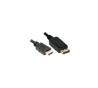 FDL 2M DISPLAY PORT TO HDMI CABLE M-M