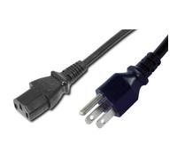 FDL 2M US MAINS CABLE - US MAINS PLUG TO C13 IEC SOCKET