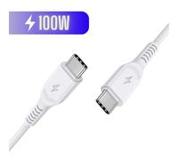 FDL 2M USB-C-C - 2 Gbps / 100W PD CHARGING CABLE (P-P) - WHITE