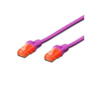 FDL 3M CAT.6 UTP LSZH PATCH CABLE - VIOLET
