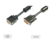 FDL 5M DVI MALE (24+5) TO SVGA 15 PIN HDD MALE CABLE