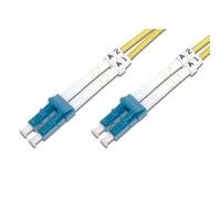 FDL 5M OS2 9/125 LC-LC DLX 2.8mm FIBRE OPTIC CABLE - YELLOW