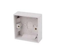 FDL 86 x 86mm SINGLE PATTRESS BACK BOX - STANDARD