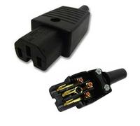 FDL C15 REWIREABLE 10AMP HOT CONDITION IEC SOCKET
