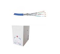 FDL CAT.6a S-FTP STRANDED PATCH CABLE LSZH (305M BOX) - BLUE