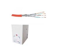 FDL CAT.6a S-FTP STRANDED PATCH CABLE LSZH (305M BOX) - RED