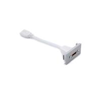 FDL HDMI EUROMOD 50 x 25mm SKT TO HDMI SKT ON FLY LEAD - WHITE