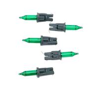 FDL Pack of 5 Green Push in Spare Bulbs for 100L Minisets 2.5v 0.35w (S57)