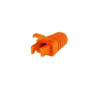 FDL RJ45 CABLE BOOT WITH LATCH PROTECTOR - ORANGE (100pcs)