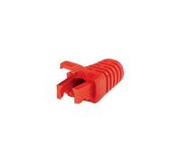 FDL RJ45 CABLE BOOT WITH LATCH PROTECTOR - RED (100pcs)