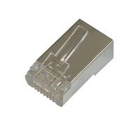 FDL SHIELDED CAT.6 CONNECTOR FOR STRANDED STP - 2 PIECE 4U/4D