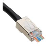 FDL SHIELDED RJ45 CONNECTOR FOR STRANDED-PASSTHROUGH (50)