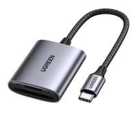 FDL USB-C TO 2 PORT CARD READER HUB - SD & MICRO SD(TF)