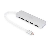 FDL USB TYPE C TO 4 PORT USB A 3.0 HUB + 1 x USB-C WITH PD